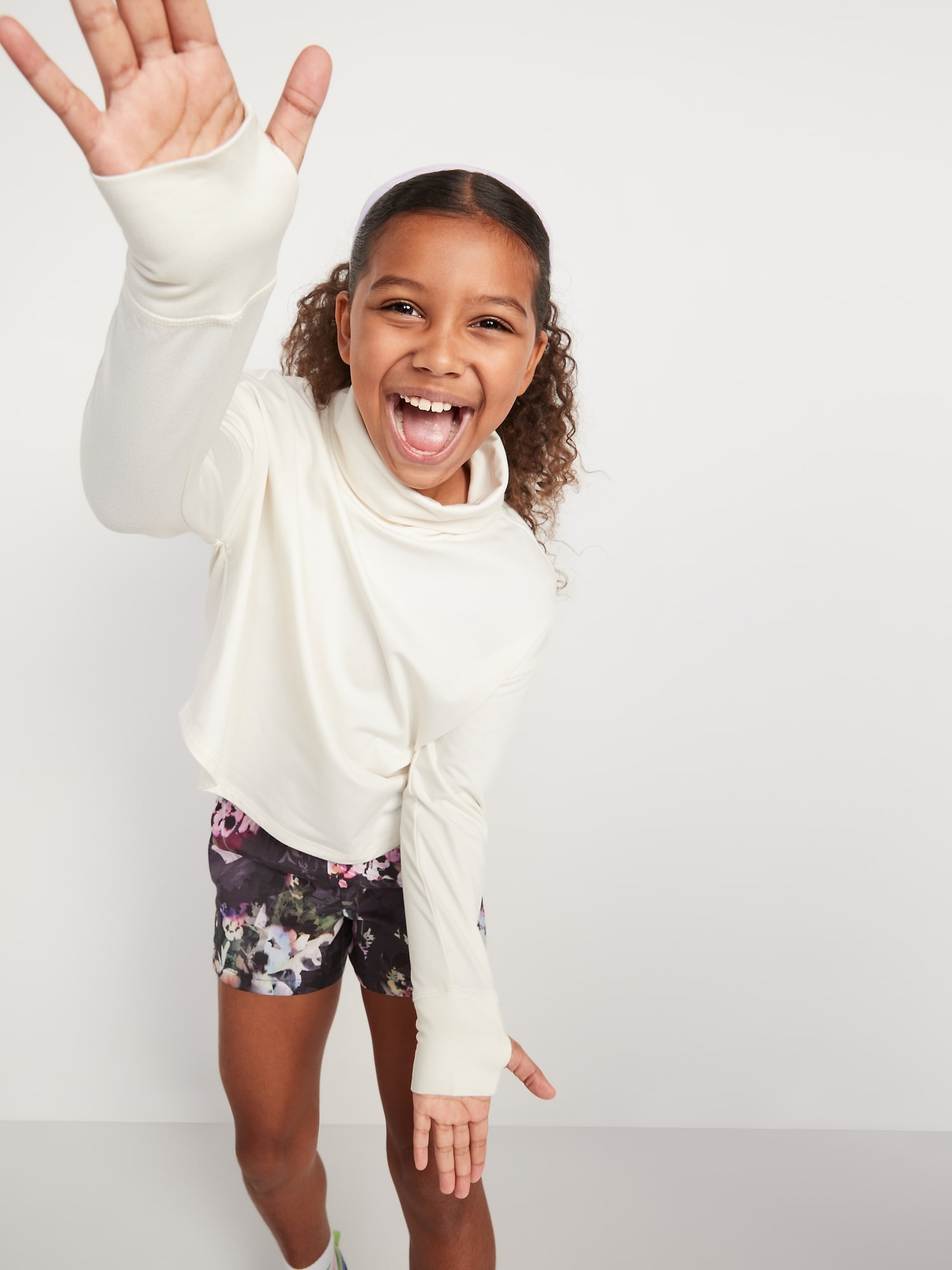 CozeCore LongSleeve FunnelNeck Sweatshirt for Girls Old Navy