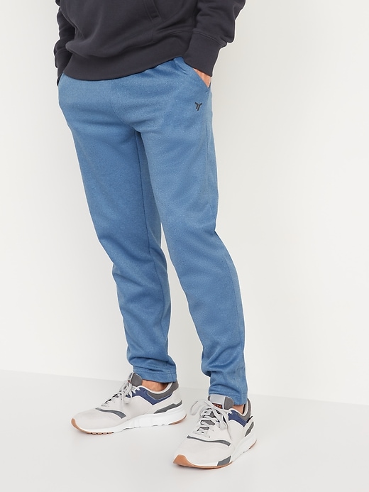 View large product image 1 of 1. Soft-Brushed Go-Dry Tapered Performance Sweatpants