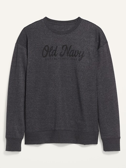 Image number 4 showing, Logo-Graphic Gender-Neutral Crew-Neck Sweatshirt for Adults