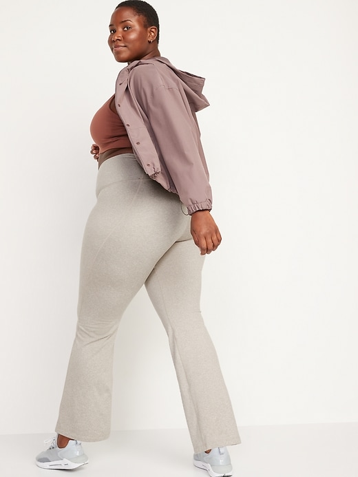 Image number 8 showing, High-Waisted CozeCore Flare Pants