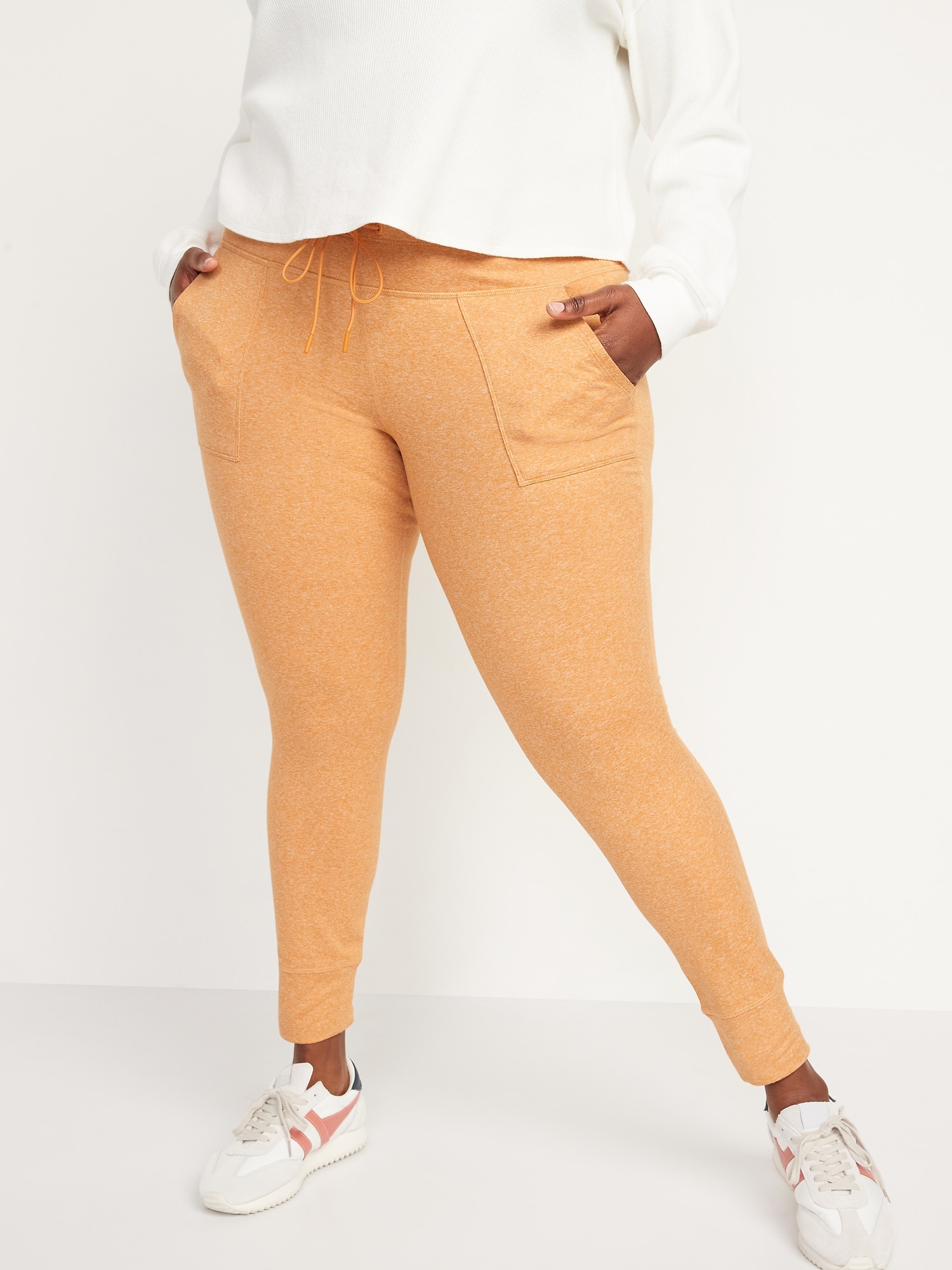 High-Waisted CozeCore Jogger Leggings 