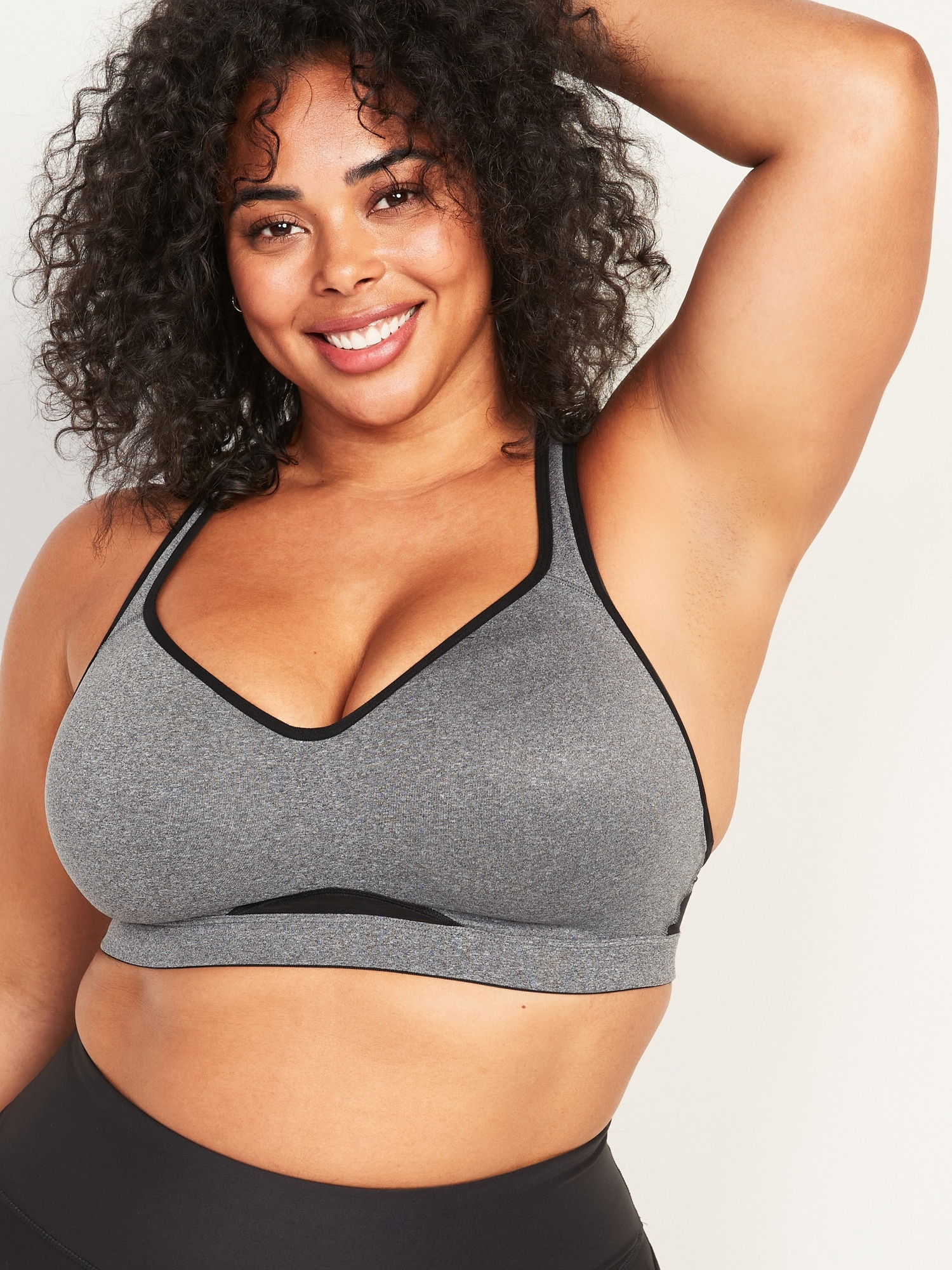 Plus store sports bra