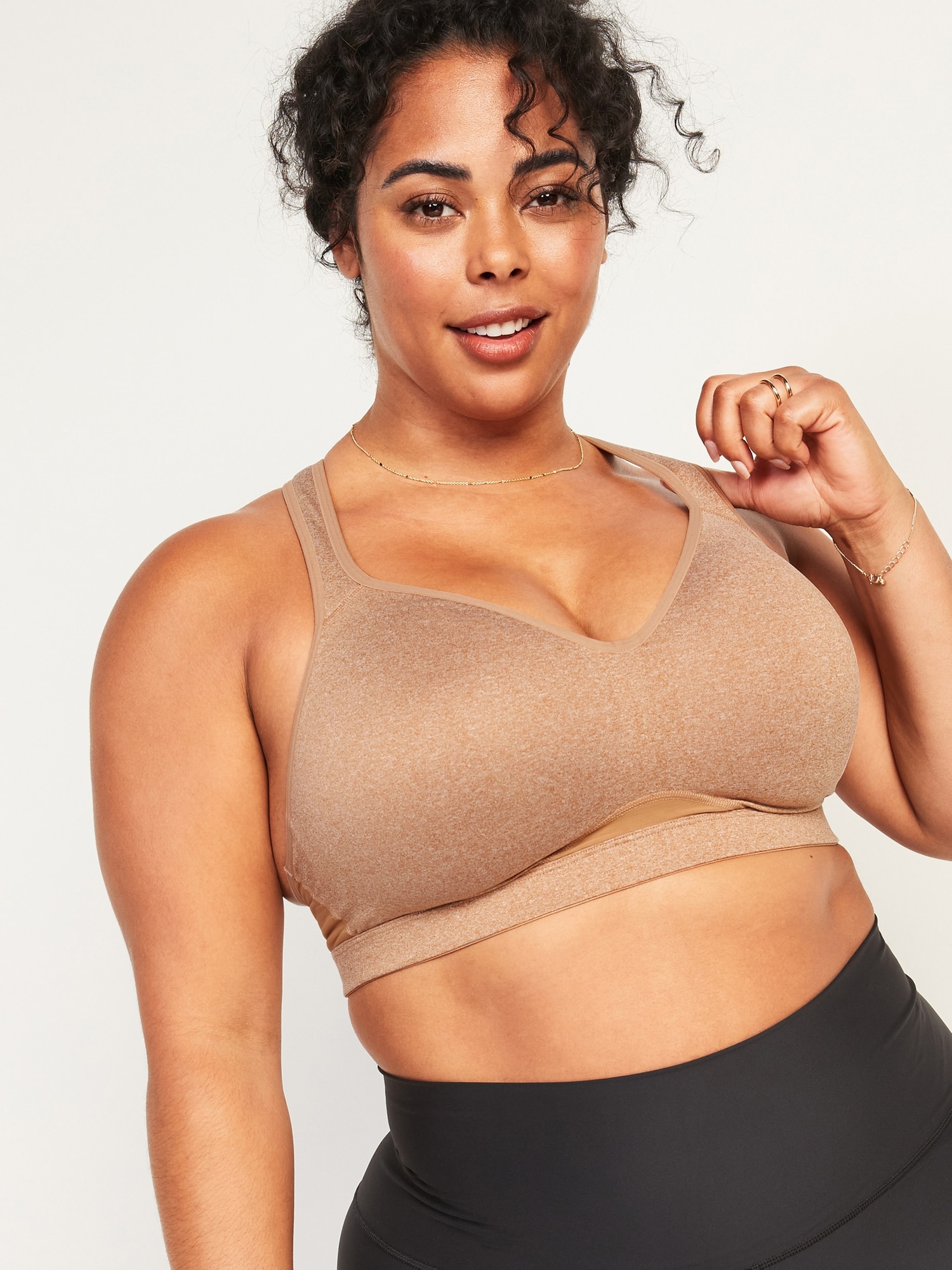 High-Support Plus-Size Sports Bra