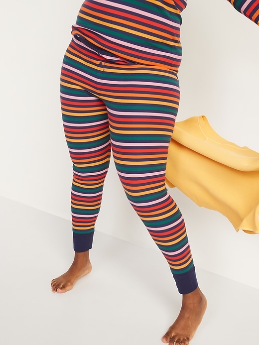 Image number 7 showing, Matching Printed Thermal-Knit Pajama Leggings