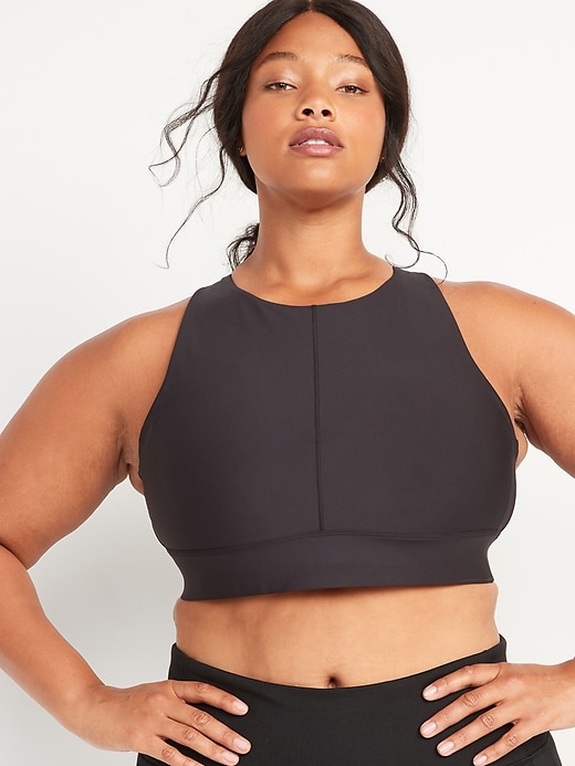 Image number 6 showing, Medium Support Powersoft Cutout Sports Bra 2X-4X