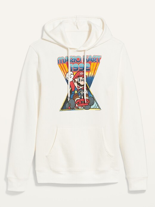 View large product image 2 of 2. Mario Kart&#153 1992 Gender-Neutral Graphic Hoodie for Adults