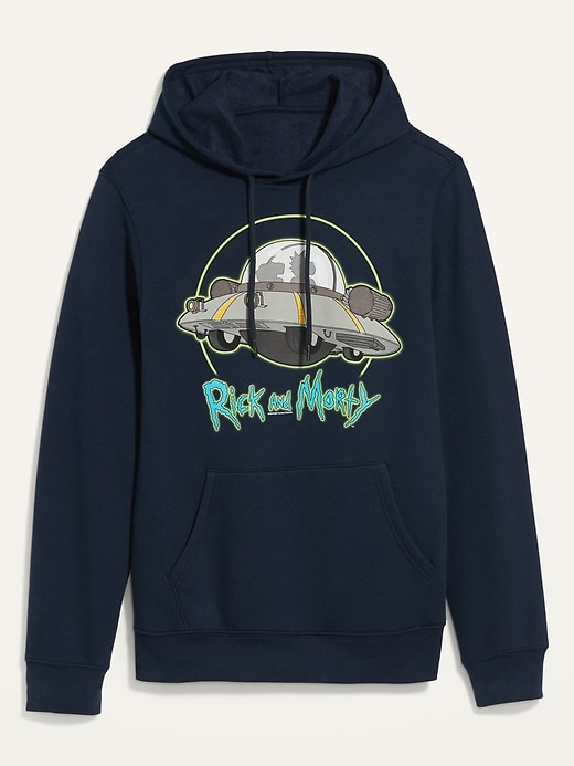 View large product image 2 of 2. Rick and Morty&#153 Gender-Neutral Pullover Hoodie for Adults