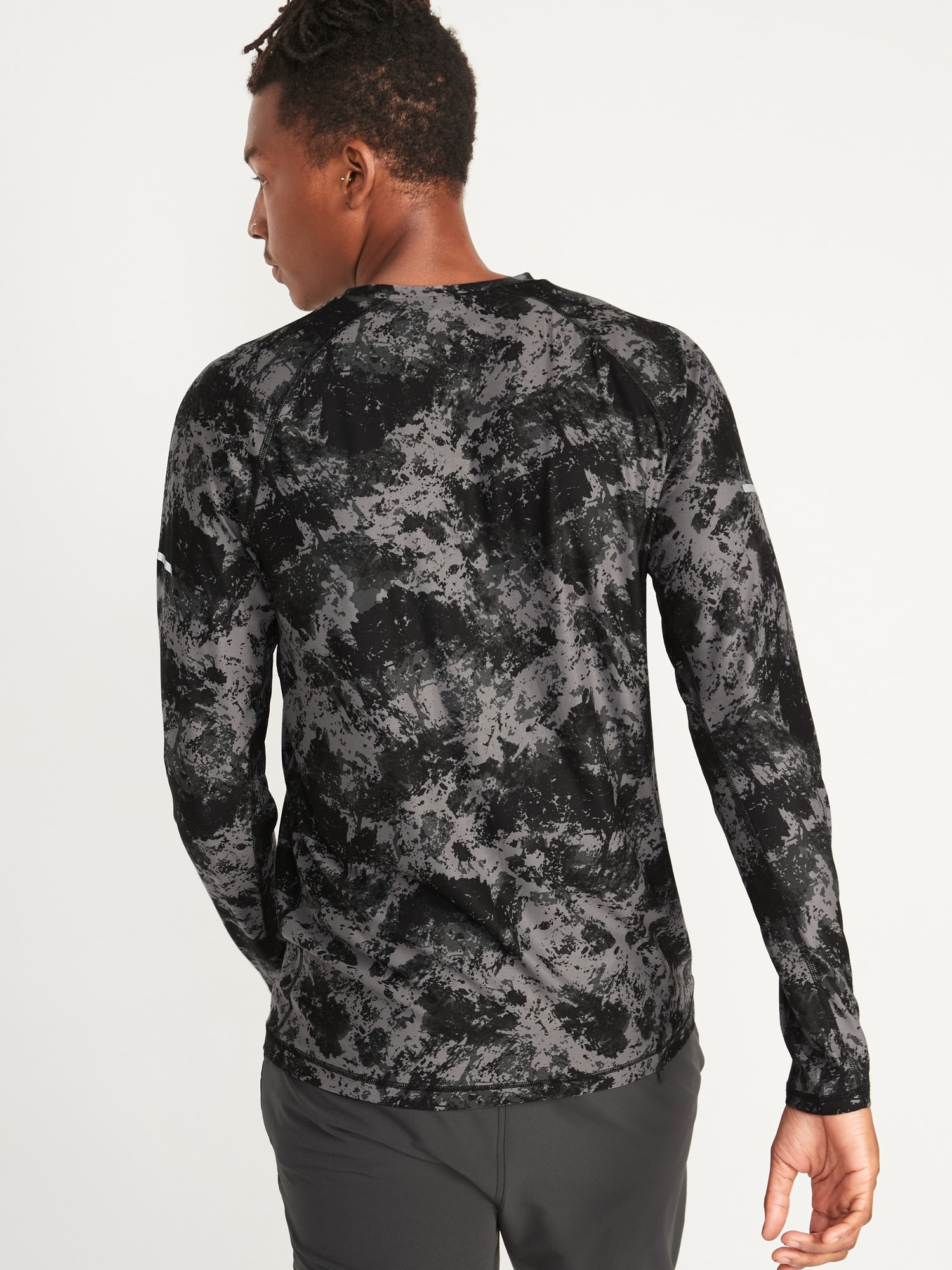 Breathe ON Printed Long-Sleeve T-Shirt for Men