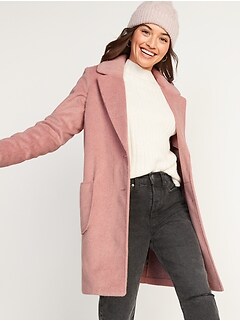 old navy wool coat