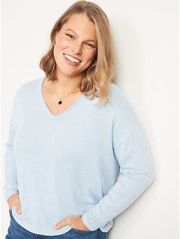 Long Sleeve V Neck | Old Navy