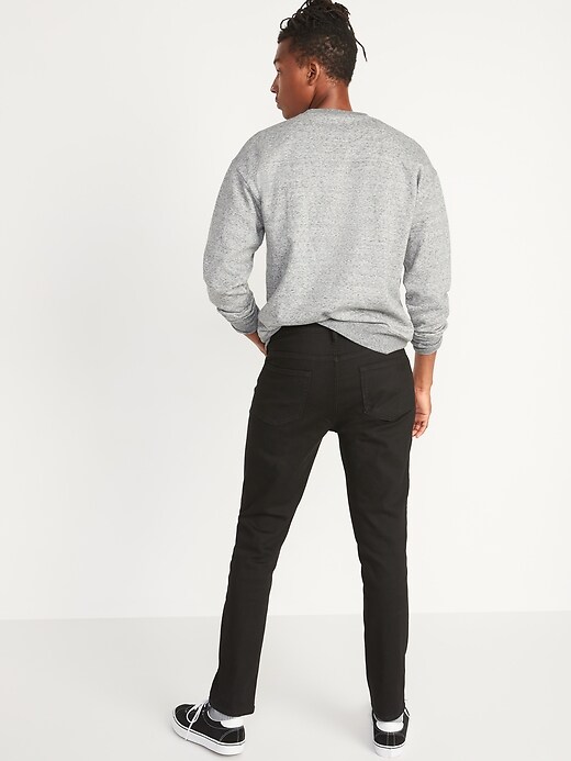 Image number 2 showing, Super Skinny Built-In Flex Black Jeans