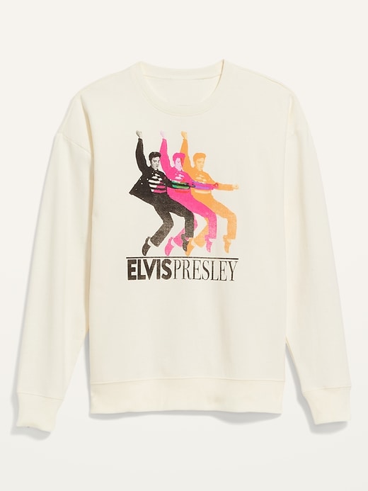 View large product image 2 of 2. Elvis Presley&#153 Graphic Gender-Neutral Sweatshirt for Adults