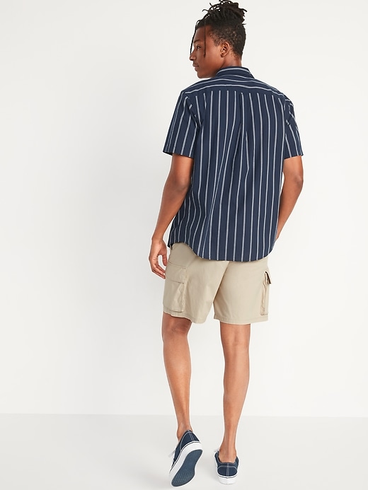 Image number 2 showing, Pull-On Cargo Shorts for Men -- 7-inch inseam