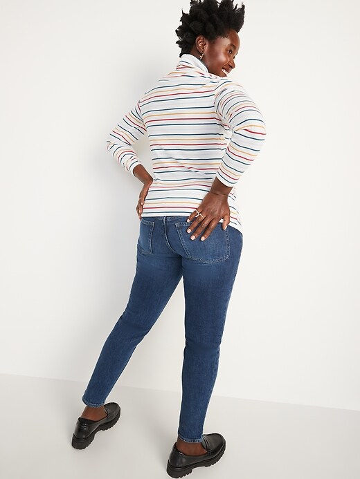 Image number 2 showing, Maternity Front Low Panel O.G. Straight Jeans