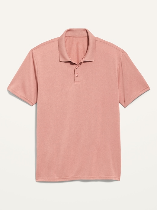 Image number 5 showing, Go-Dry Cool Odor-Control Core Polo for Men