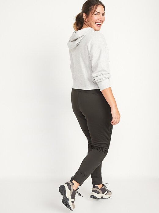 Image number 2 showing, High-Waisted UltraCoze Quilted Hybrid Jogger Leggings for Women