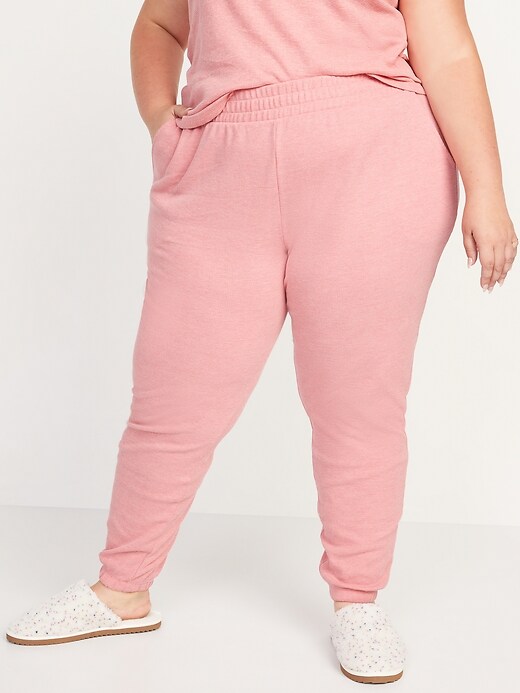 Image number 6 showing, High-Waisted Thermal Jogger Lounge Pants
