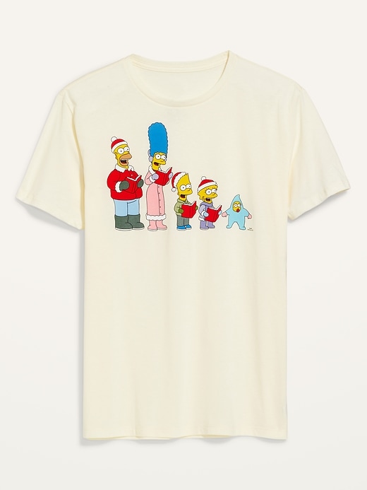 Old Navy The Simpsons&#153 Holiday Gender-Neutral Graphic T-Shirt. 1