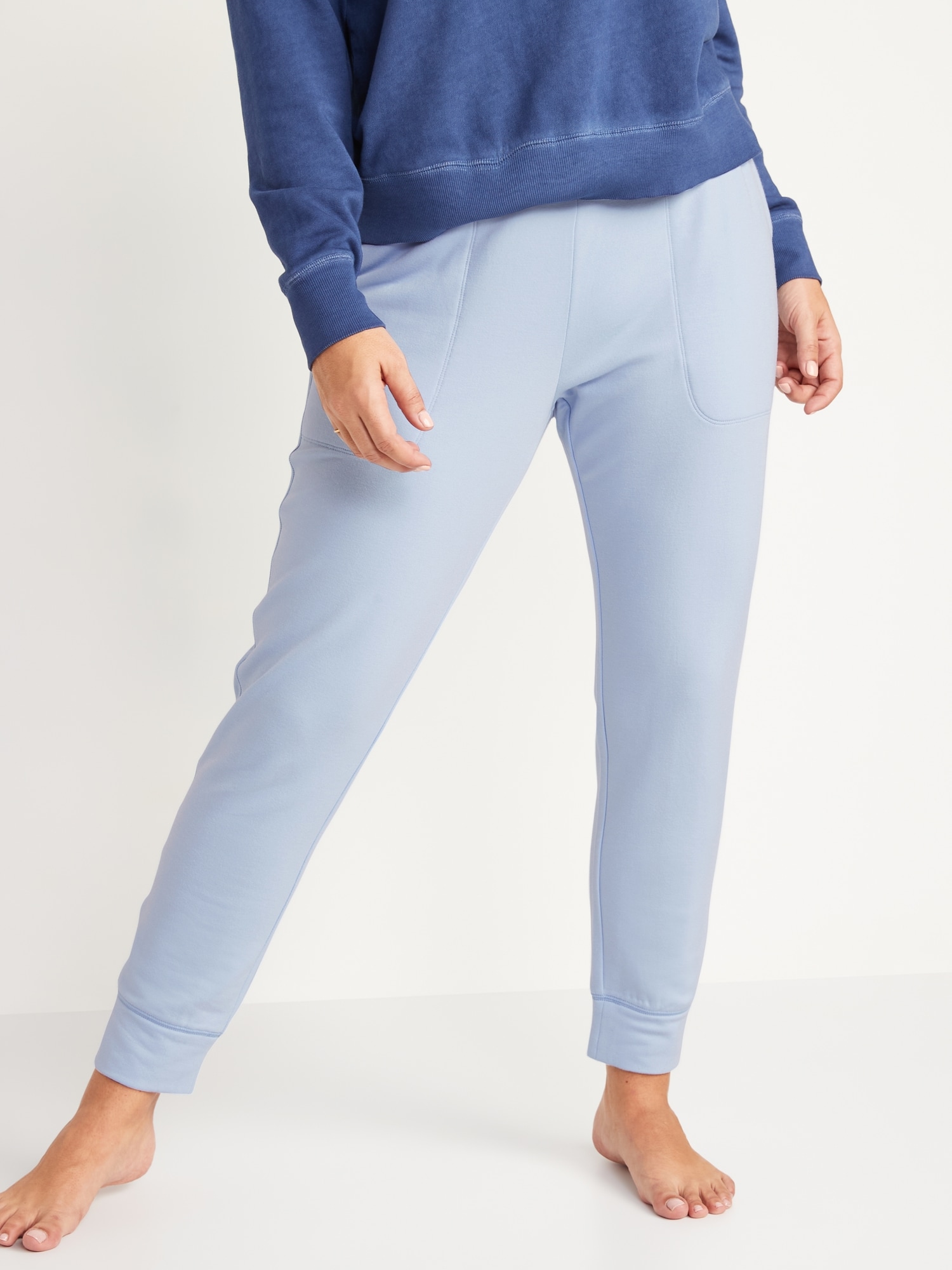 Mid-Rise Live-In Jogger Sweatpants For Women | Old Navy