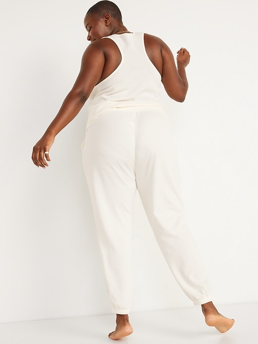 Image number 8 showing, High-Waisted Thermal Jogger Lounge Pants for Women