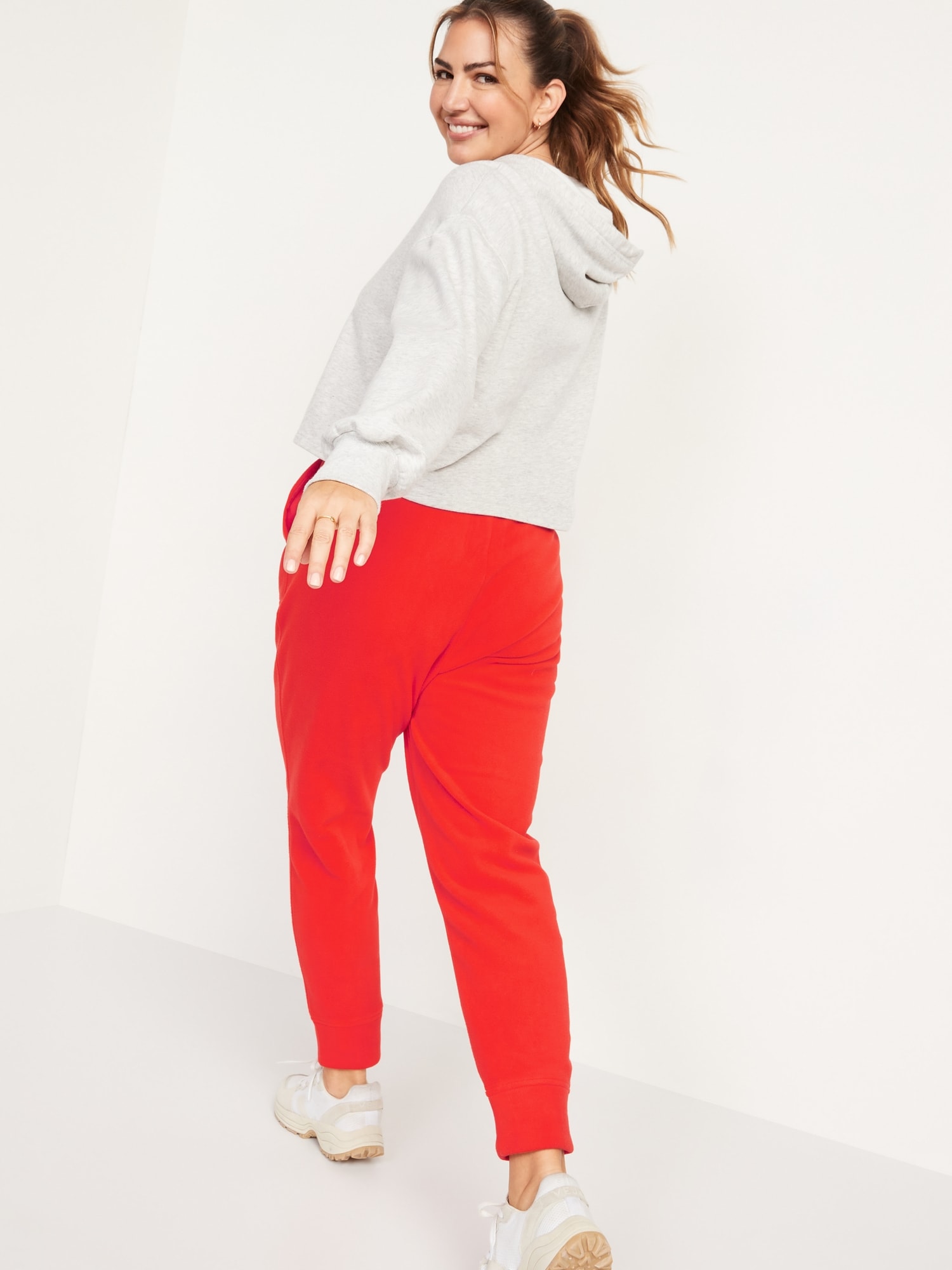 Old Navy High-Waisted Microfleece Jogger Sweatpants for Girls