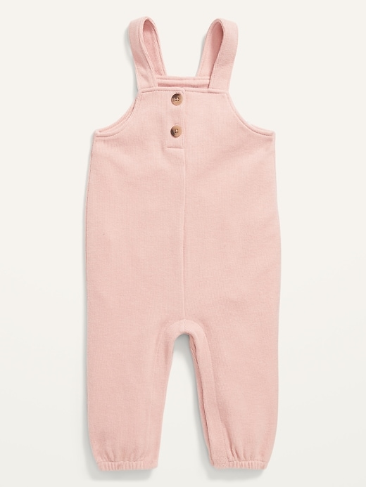 Unisex Cozy French-Rib Overalls for Baby