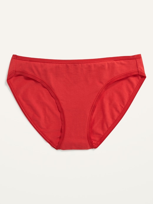 Old Navy Supima&#174 Cotton-Blend Bikini Underwear for Women. 1