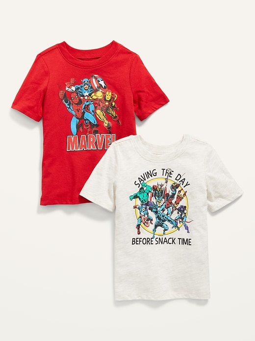 Old Navy - Unisex Marvel™ Avengers T-Shirt 2-Pack for Toddler