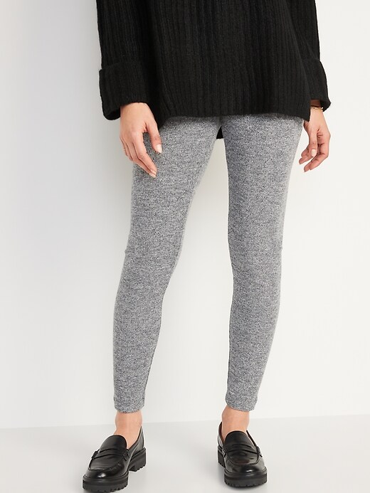 Image number 5 showing, High-Waisted Ankle Leggings for Women