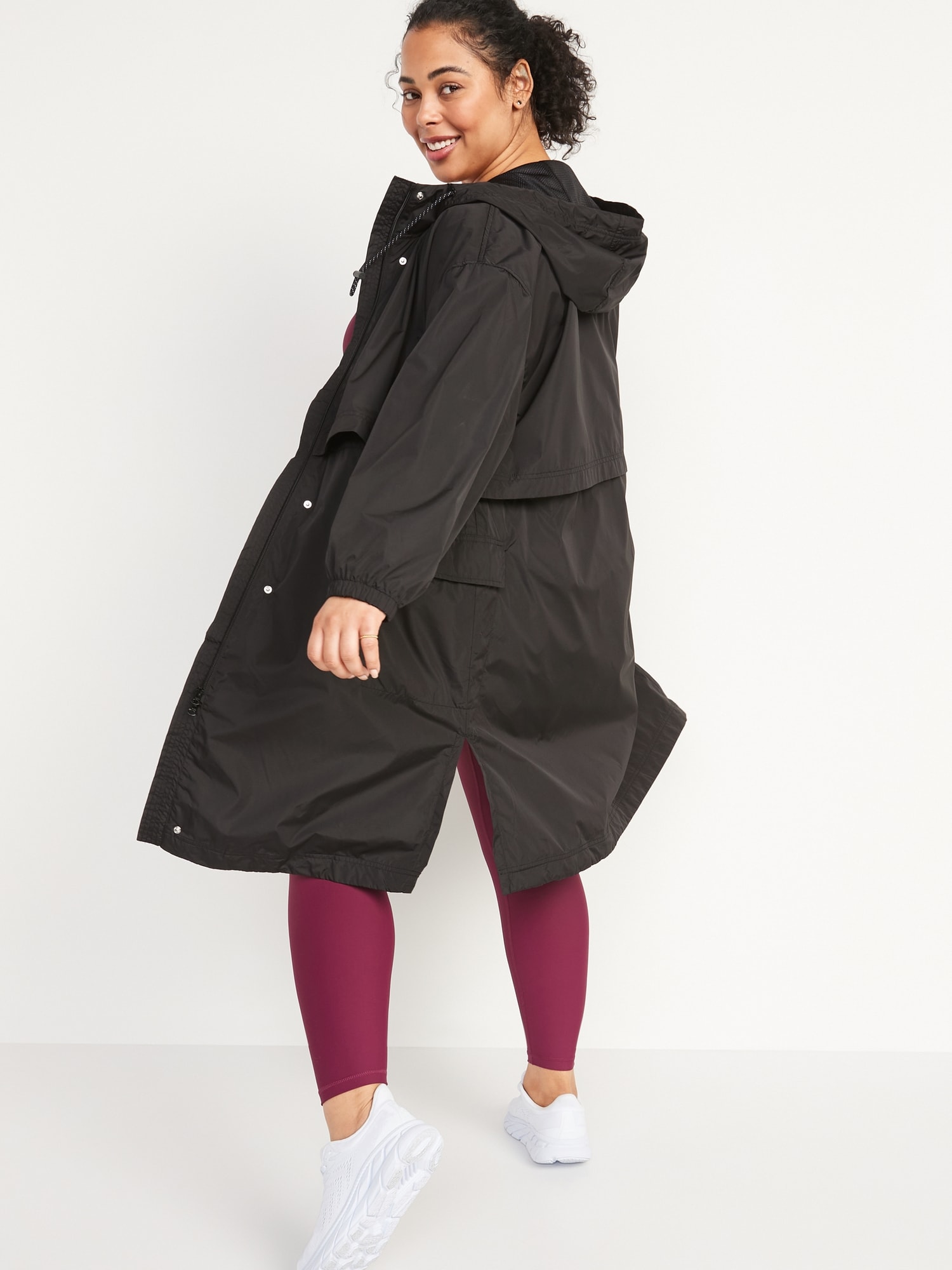 old navy rain coat womens