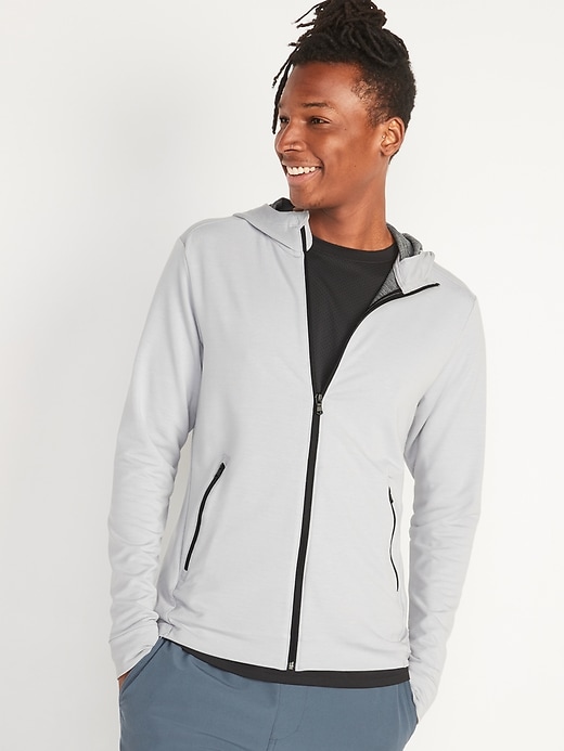 Live-In French Terry Go-Dry Zip Hoodie | Old Navy