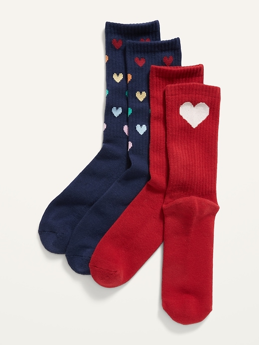 View large product image 1 of 1. Soft-Knit Crew Socks 2-Pack for Women