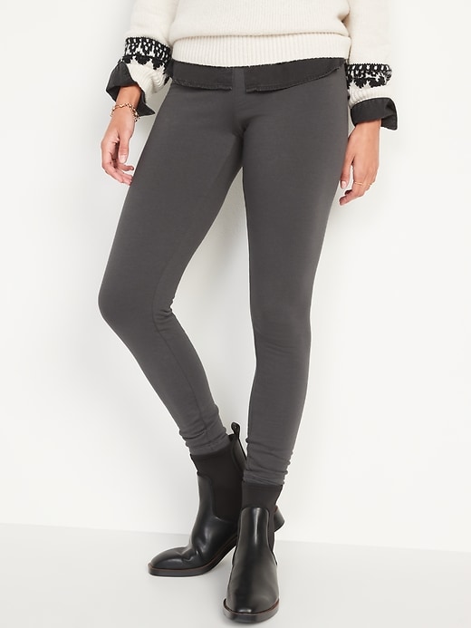 old navy fleece lined tights