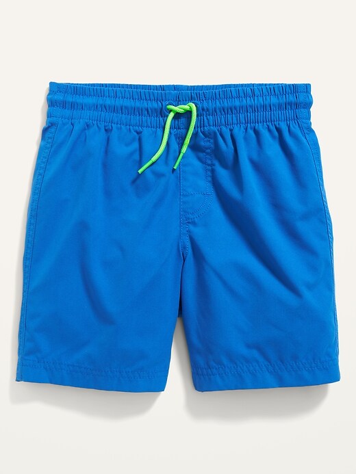 Old Navy - Solid-Color Swim Trunks for Boys
