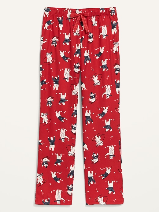 Old Navy Printed Flannel Pajama Pants for Women. 1
