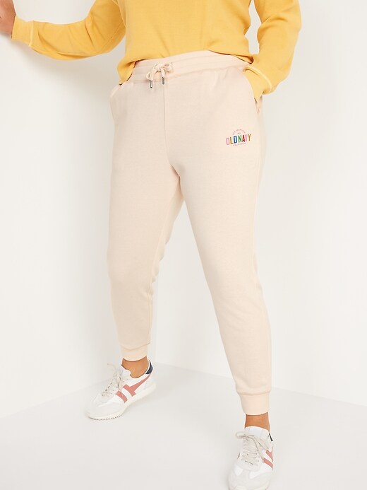 old navy logo sweatpants