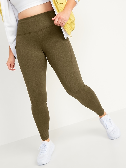 Image number 1 showing, High-Waisted CozeCore Side-Pocket Leggings