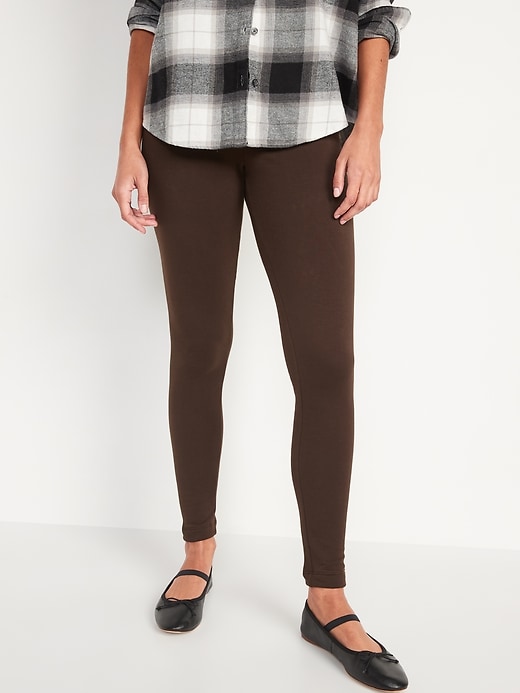 old navy fleece lined tights