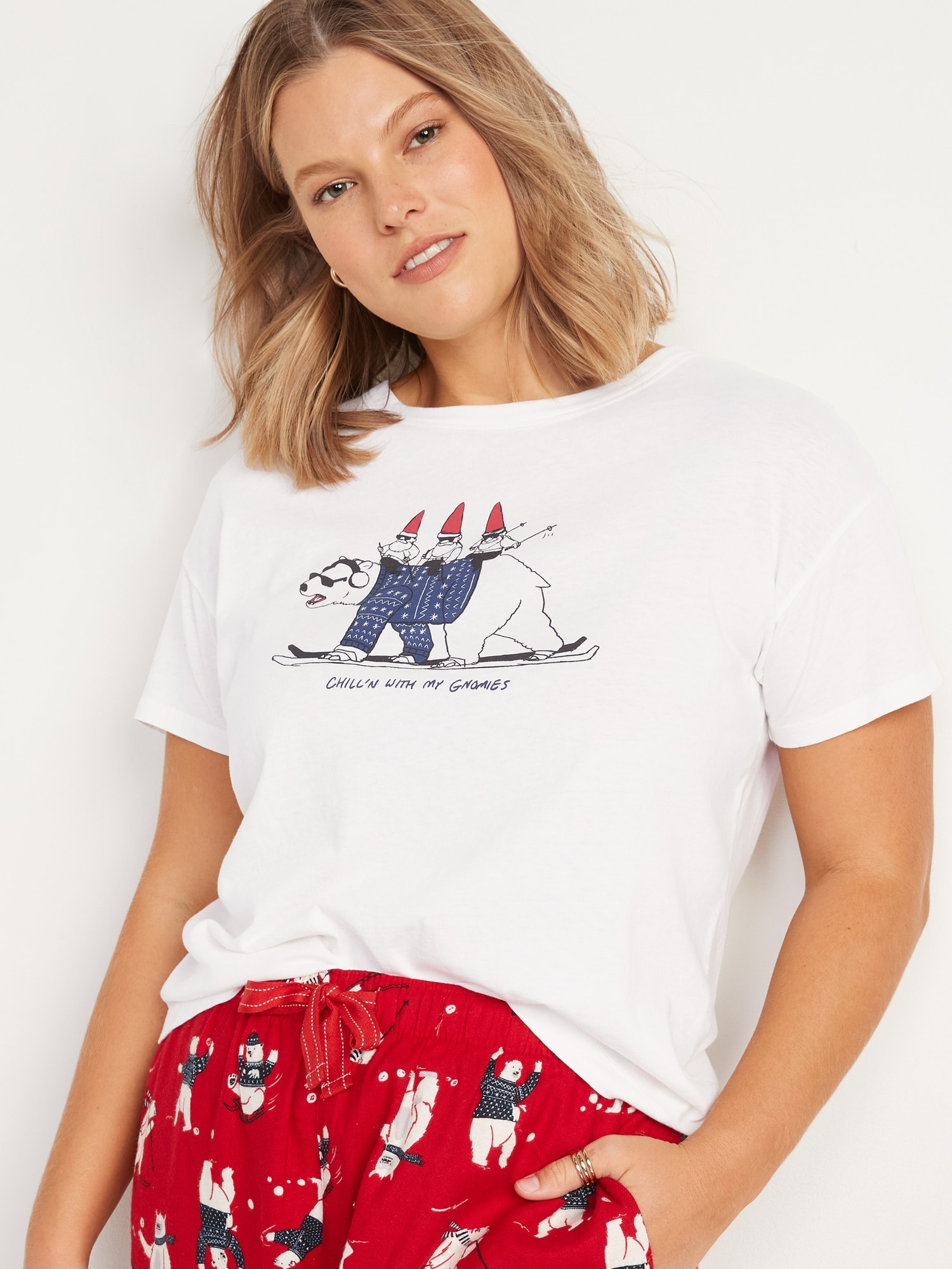 Matching Holiday Graphic T-Shirt