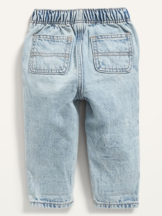 View large product image 2 of 2. Unisex Loose Ripped Jeans for Baby