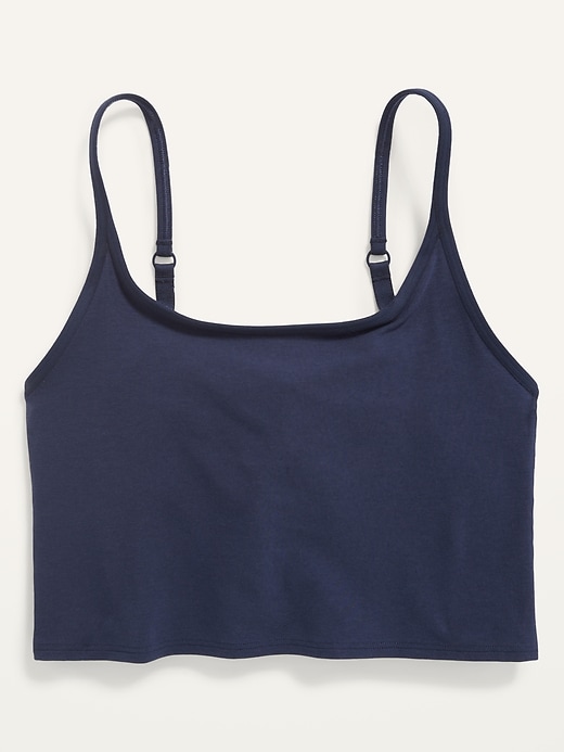 OnGossamer NAVY Cabana Reggiseno Bralette A Fascia In Cotone &ndash; Taglia US Small
