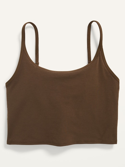 Image number 4 showing, Supima&#174 Cotton-Blend Cami Bralette Top