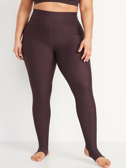 Image number 7 showing, Extra High-Waisted PowerSoft Stirrup Leggings