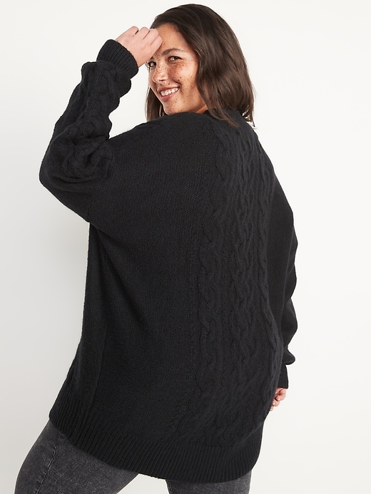 Image number 8 showing, Slouchy Cardigan Sweater