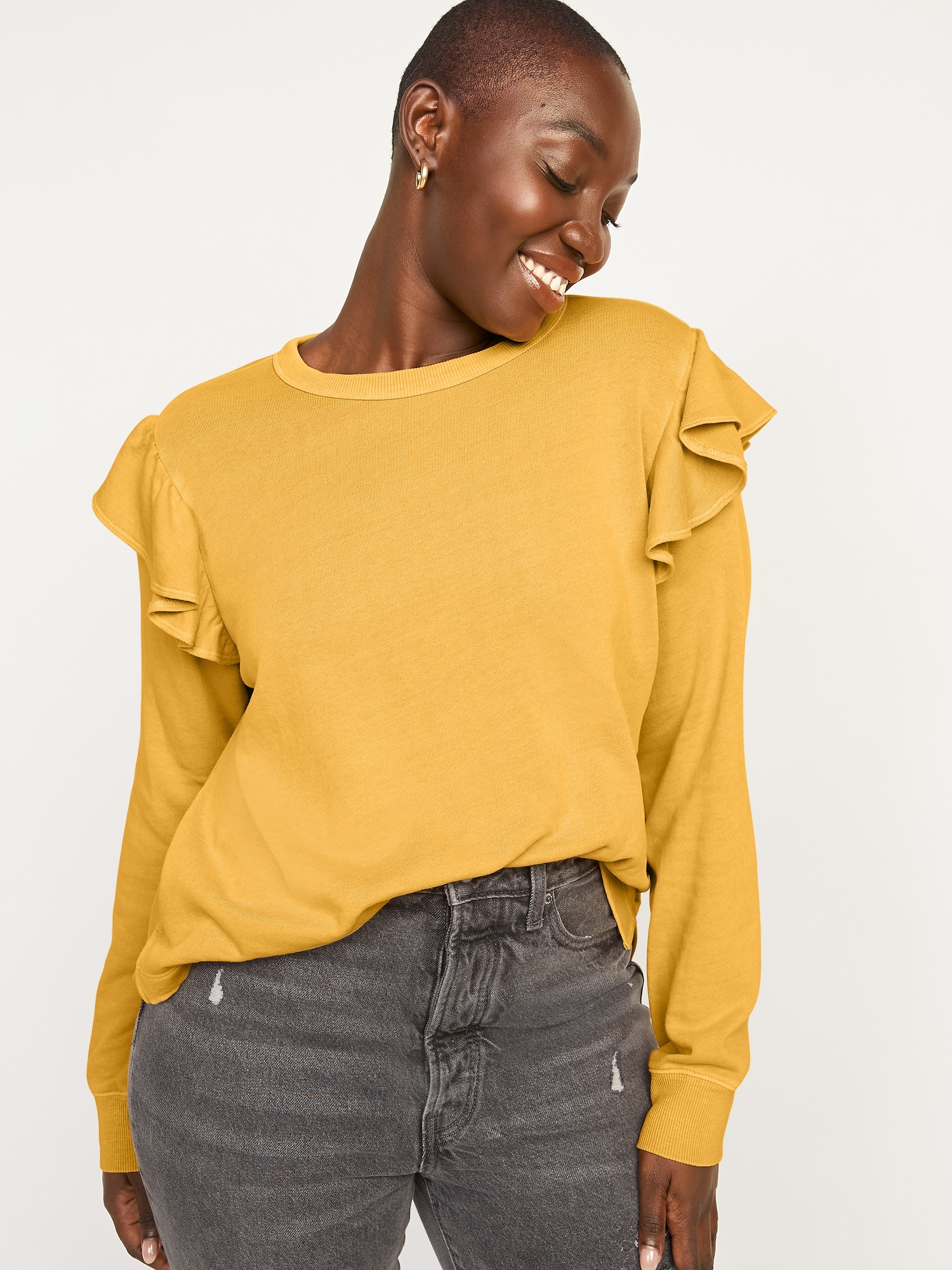 ruffle-trim-french-terry-cropped-sweatshirt-for-women-old-navy