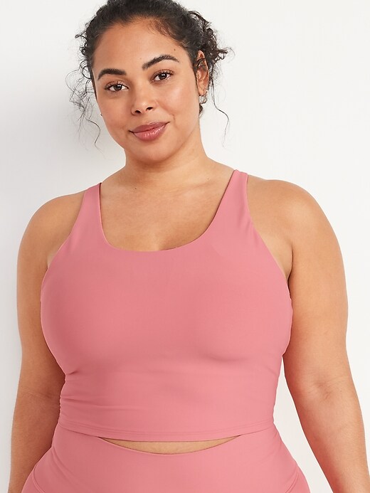 Image number 7 showing, Light Support PowerSoft Adjustable Longline Sports Bra for Women
