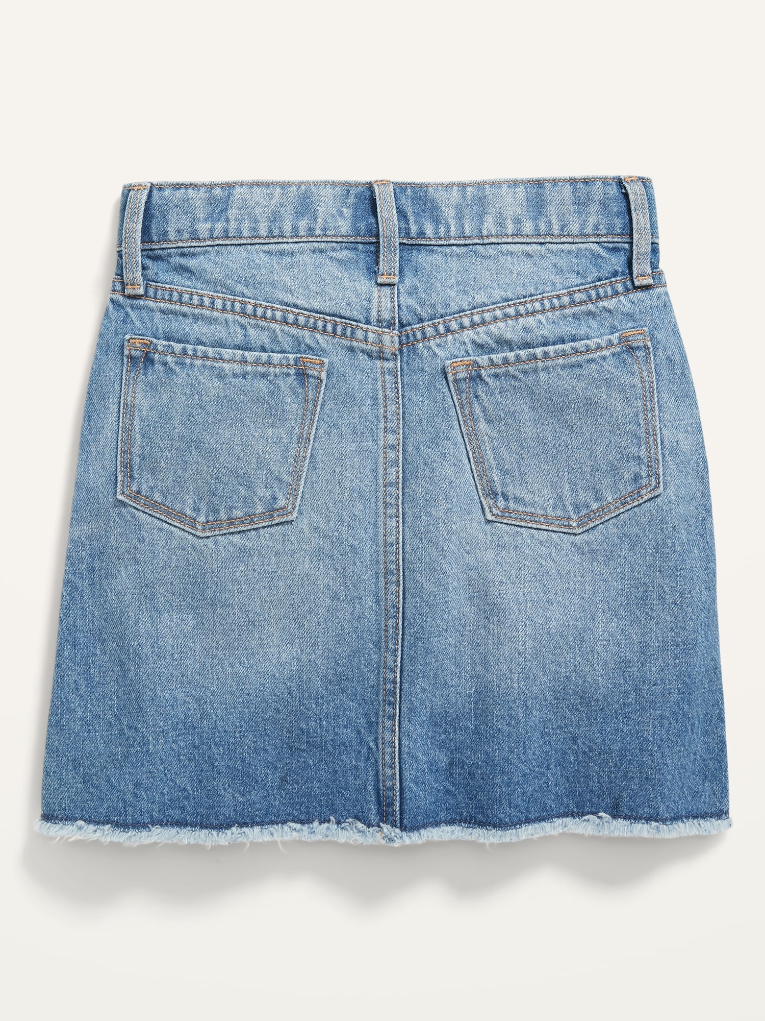 HighWaisted MediumWash Mini Jean Skirt for Girls Old Navy