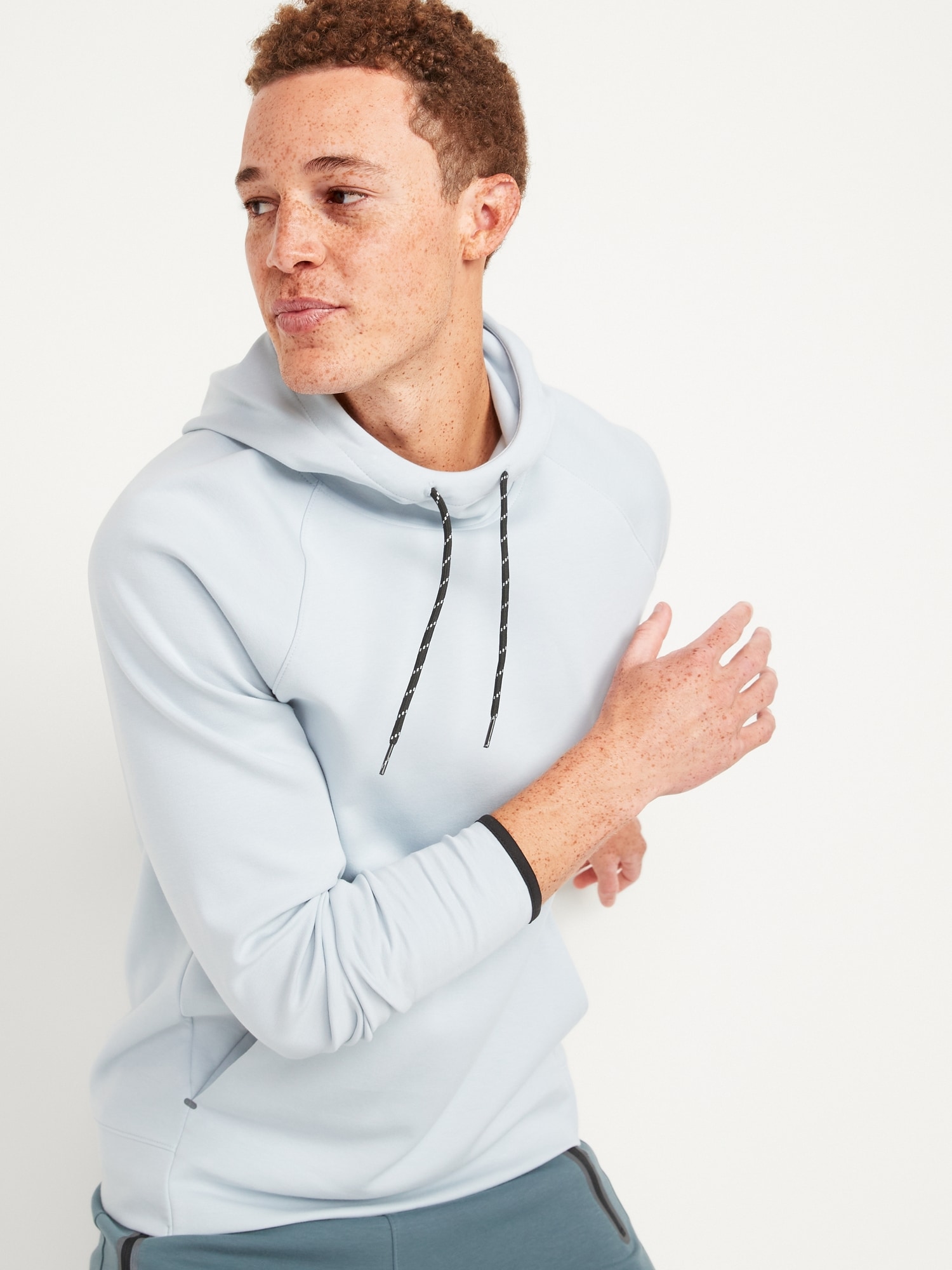 Dynamic Fleece Pullover Hoodie for Men Old Navy