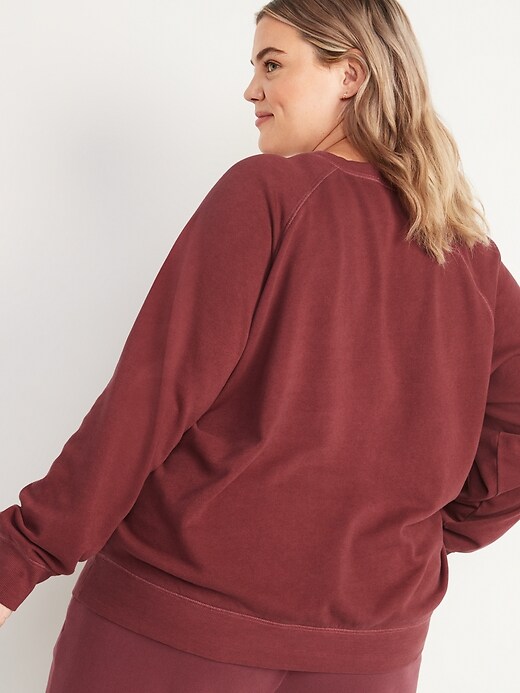 Image number 8 showing, Vintage Specially Dyed Crew-Neck Sweatshirt