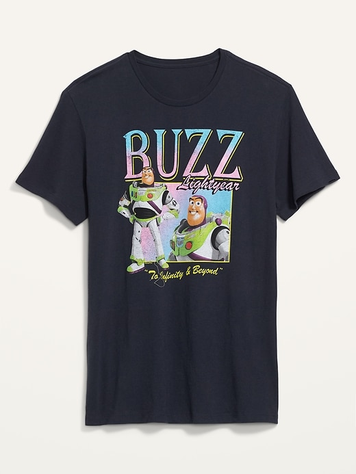 View large product image 2 of 2. Disney/Pixar&#169 Buzz Lightyear "To Infinity & Beyond" Gender-Neutral T-Shirt for Adults